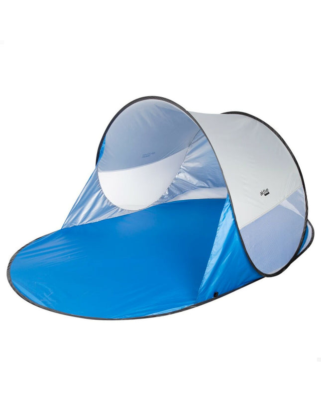 Aktive Strandtent in polyester, 200x90x120 cm, suitable for outdoor activities, camping, and beach use.