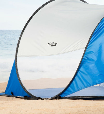 Aktive Strandtent Aktive polyester outdoor shelter with 200 x 90 x 120 cm dimensions, suitable for camping and outdoor activities.
