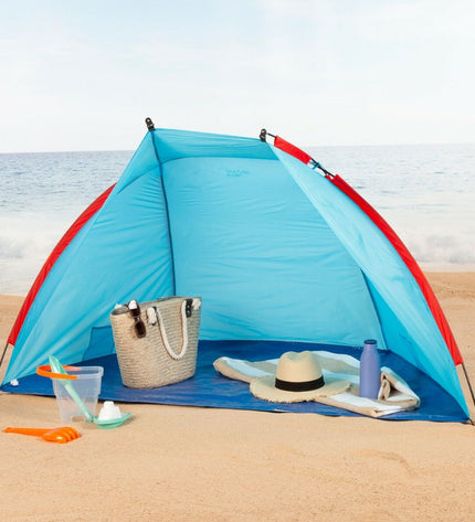 Aktive Sport en outdoor strandtent in polyester, 170x100x100 cm, ideal for camping and outdoor activities.