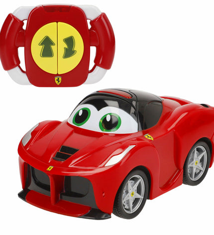 Six Ferrari remote control police cars, toy vehicles measuring 13x6.5x7.5 cm, perfect for kids’ play and imaginative driving.