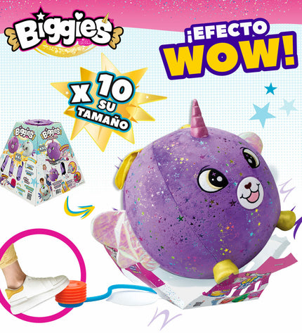 Set of four purple Eolo plush inflatable toys, soft plastic playthings measuring 45x45x45 cm for children’s play and comfort.
