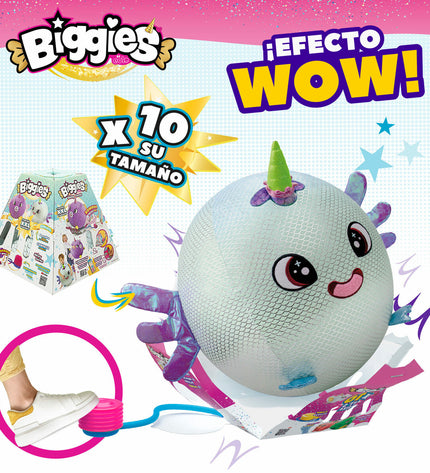 Four Eolo Celeste plush inflatable toys, soft plastic, 45x45x45 cm, suitable for play and cuddling in vibrant colors.