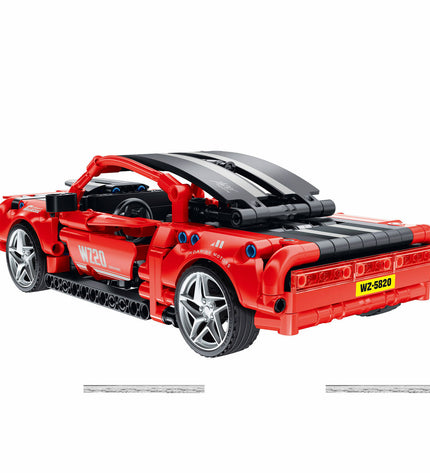BigBuy Kids Bouwspel Auto 457 onderdelen set with colorful plastic car parts for imaginative play and building fun.