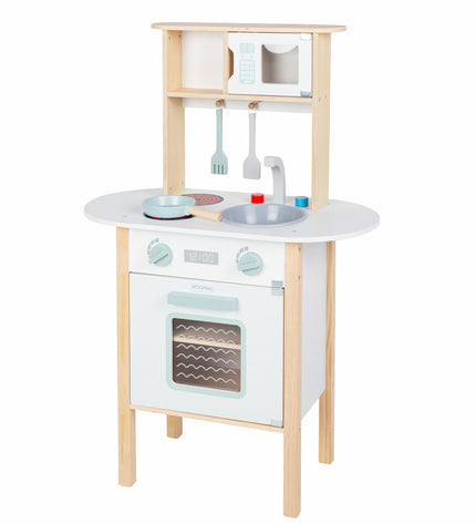 Two BigBuy Kids toy kitchens measuring 57 x 85 x 30 cm, designed for imaginative play and role-playing games.
