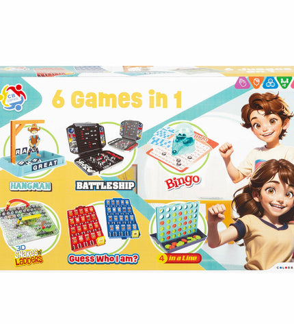 Set of four CB Games board games with colorful boxes, perfect for family fun and game nights.