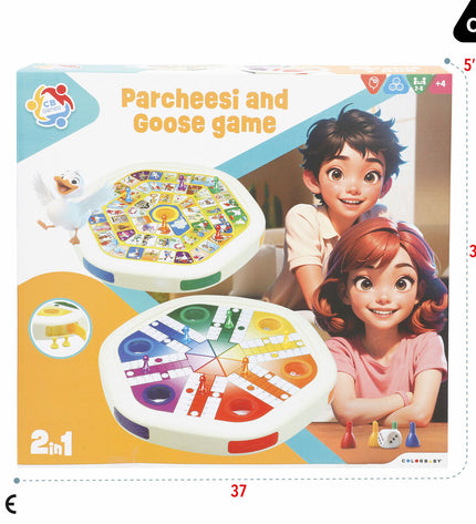 Set of six CB Games Mens-Erger-Je-Niet board game pieces, colorful plastic tokens for the classic game.