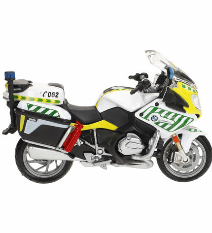 Maisto Motorfiets R 1200 RT Guardia Civil speelgoedvoertuig, 12 x 8 x 5 cm, blauw met Guardia Civil logo en details