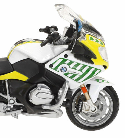 Maisto Motorfiets R 1200 RT Guardia Civil speelgoedvoertuig, 12x8x5 cm, detailed miniature motorcycle for play and collection.