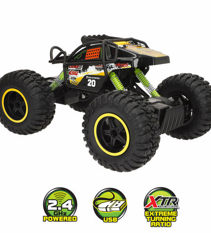 Two Maisto remote control toy vehicles with colorful designs, suitable for children, shown in the image.