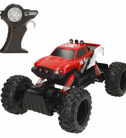 Two Maisto remote-controlled toy vehicles, detailed miniature cars for play and collection, with remote controls visible.