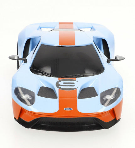 Set of six Ford police car toys with remote control, measuring 21 x 5 x 9.5 cm, for kids' play and imaginative fun.