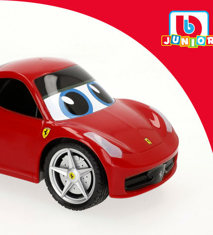 Set of four Ferrari remote control police cars, 21x10x11 cm, featuring realistic police vehicle details and red-and-blue lights.