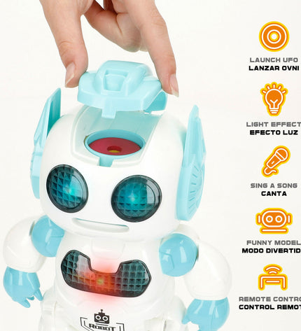 Four electronic pet toys from BigBuy Kids, 15x23x9.5 cm, colorful interactive animal figurines for children’s play and fun.