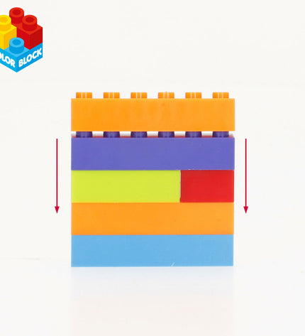BigBuy Kids building blocks from Bouwstenen set, colorful toy construction pieces for creative play and building fun.