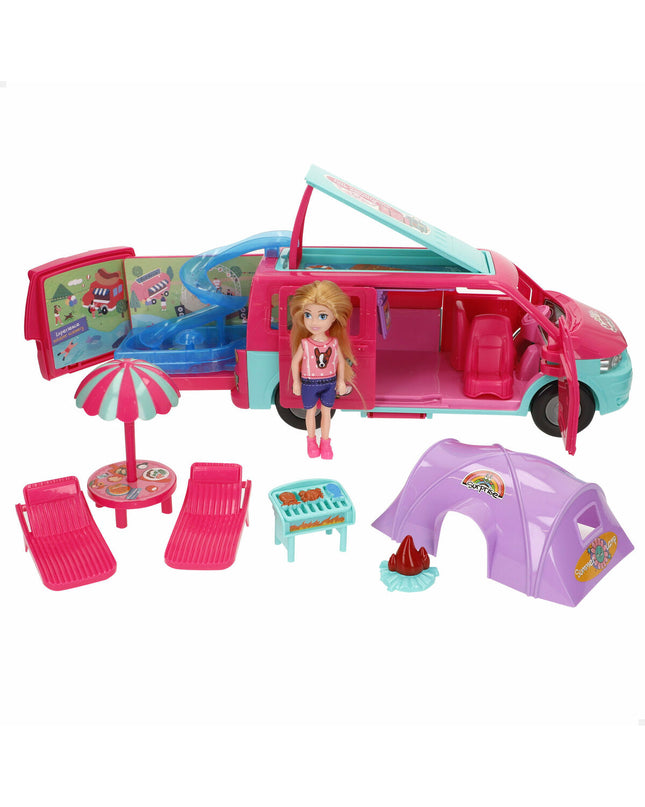 Two BigBuy Kids playsets, 35x14x14 cm, featuring toy figures and accessories for imaginative play and storytelling.