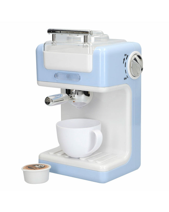 Set of six toy coffee machines by BigBuy Kids, realistic pretend play coffee machines for kids' imaginative games.