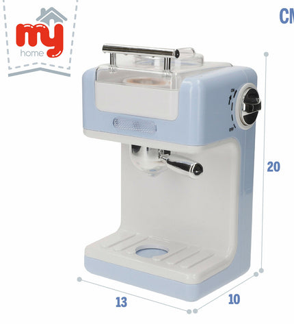 Set of six toy coffee machines by BigBuy Kids, realistic pretend coffee maker toys for imaginative play and role-playing.