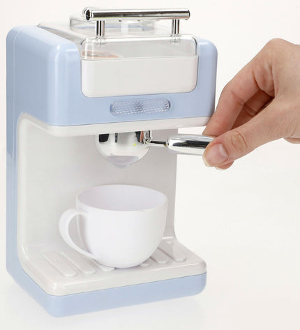 Six toy coffee machines from BigBuy Kids, pretend play kitchen gadgets for kids in playful colors and realistic design.