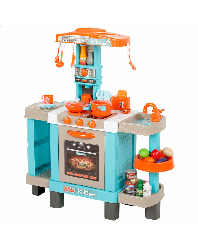 Pair of BigBuy Kids toy kitchens, 78x87x28 cm, realistic playsets for imaginative cooking games, perfect for kids’ pretend play.