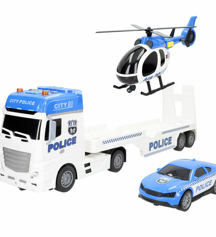 Two Speed & Go toy trucks, 55x17x12 cm, shown in the image, designed for play and vehicle collection.