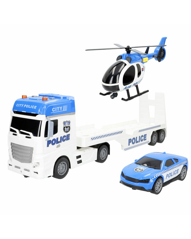 Two Speed & Go toy trucks, 55x17x12 cm, shown in the image, designed for play and vehicle collection.