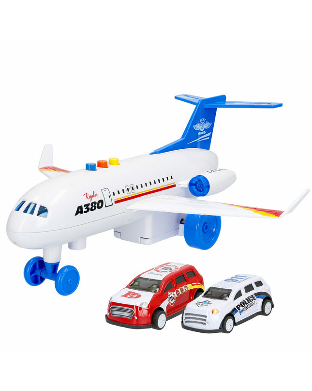 Six colorful toy airplanes from BigBuy Kids, measuring 28 x 10 x 26 cm, suitable for children’s play and imaginative games.