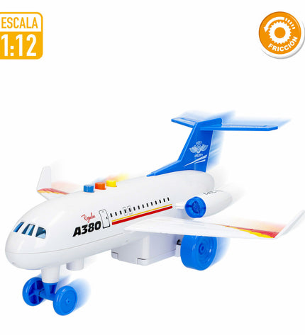 Set of six BigBuy Kids toy airplanes, 28x10x26 cm, colorful plastic vehicles for children’s play and imaginative fun.