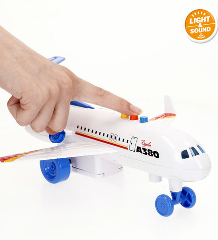 Set of six BigBuy Kids toy airplanes, 28x10x26 cm, colorful plastic aircraft for children’s play and imaginative fun.