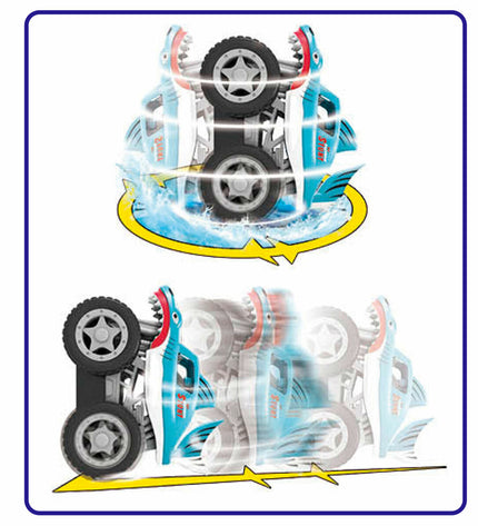 Six remote-controlled police car toys from BigBuy Kids, each measuring 13x8x8 cm, in a playful vehicle set.