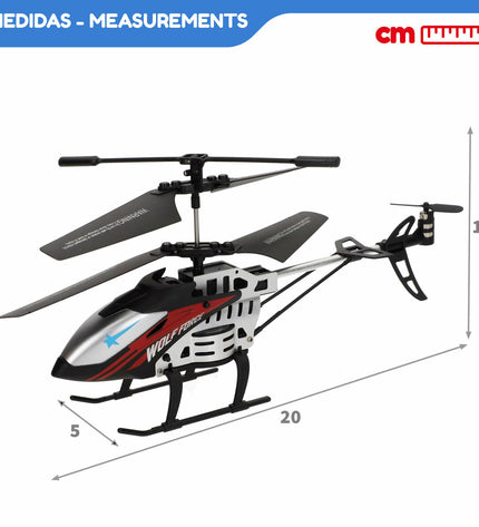 Two Colorbaby remote-controlled helicopters toy vehicles, colorful plastic design, suitable for children’s play and entertainment.
