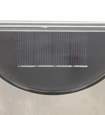 Set of six Aktive solar-powered outdoor garden spotlights, compact 10x8x5 cm, ideal for decorative outdoor lighting.