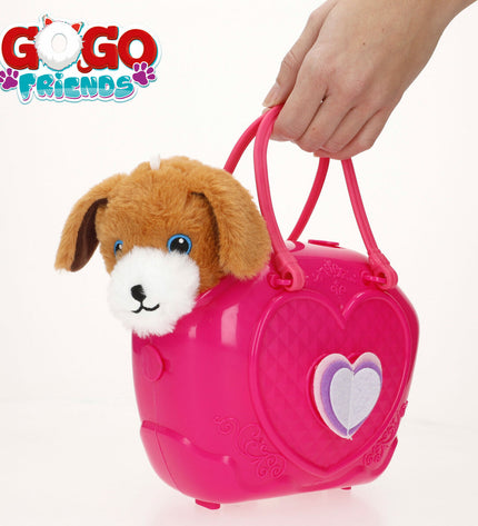 Set of six Colorbaby plush soft toys, 10x17x9 cm, colorful plastic stuffed animals for children’s play and comfort.