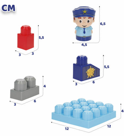 Colorful Bouwspel building toy from BigBuy Kids, featuring interlocking pieces for creative play and construction fun.