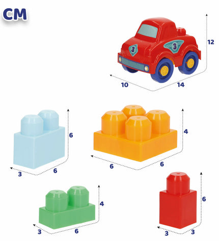 Colorful BigBuy Kids building blocks for kids, offering creative play and construction fun with toy bricks and interlocking pieces.