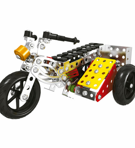 Colorful Bouwspel 283 onderdelen toy set by BigBuy Kids with various plastic building pieces and connectors for creative play.