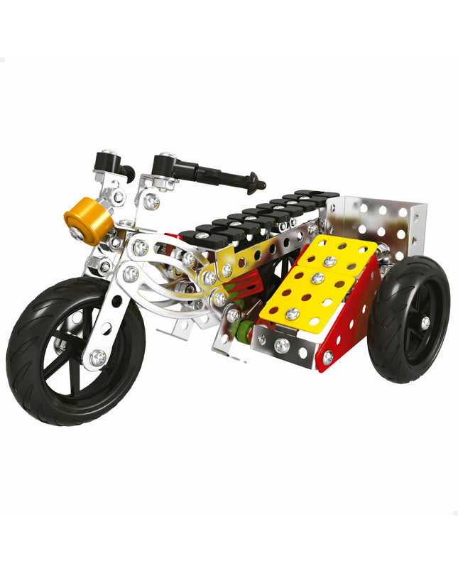Colorful Bouwspel 283 onderdelen toy set by BigBuy Kids with various plastic building pieces and connectors for creative play.
