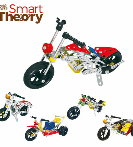 Colorful Bouwspel 283 Onderdelen building toy set by BigBuy Kids with various plastic construction pieces.