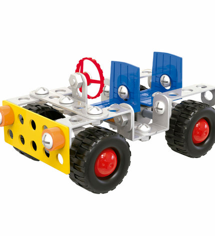 BigBuy Kids Bouwspel Auto 236 onderdelen, colorful plastic building pieces for creative toy and game play.