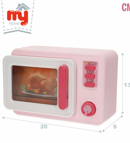 Set of six magnetron toy appliances, 20x13x9 cm, in playful imitation game style from BigBuy Kids for children’s pretend play.
