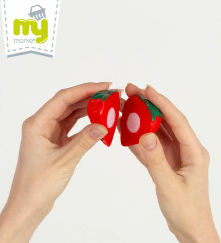 BigBuy Kids Eten speelgoedset with 51 pieces, 22x43x16 cm, includes six toy utensils for pretend play.