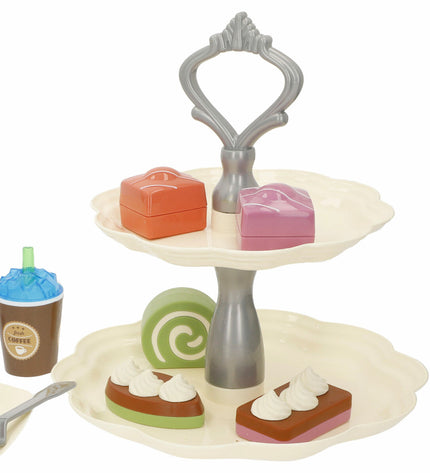 BigBuy Kids Eten speelgoedset with 16 imitation food items, including 6 pieces, for imaginative play and role-playing fun.