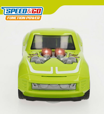 Six Speed & Go 1:14 scale toy speedboats in vibrant colors, designed for children’s play and toy vehicle collection.