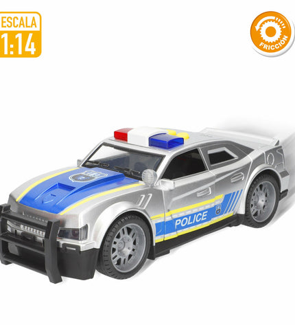 Six Speed & Go 1:14 scale toy racing cars in vibrant colors, designed for children’s play and imaginative racing fun.