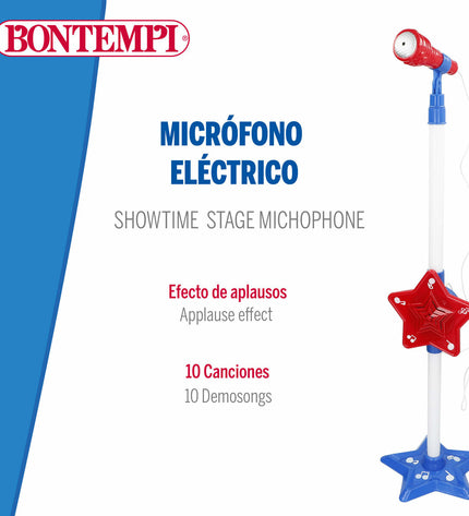 Set of six Bontempi musical toys for babies, colorful and lightweight, measuring 21 x 105 x 21 cm, designed for young children.