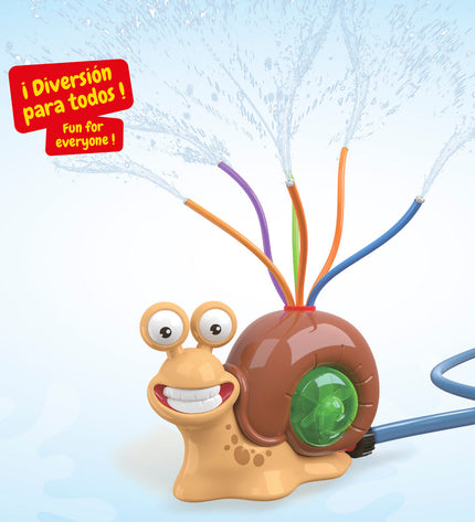 Colorbaby plastic watersproeier toy measuring 25x16x9 cm, designed for outdoor water play and fun activities.