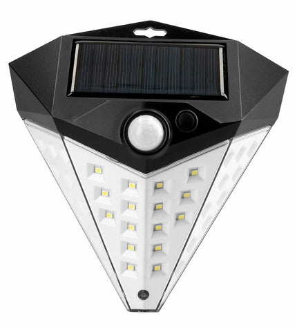 Set of six Aktive outdoor garden decorative solar lamps, 15x15x7 cm, for illuminating and decorating outdoor spaces.