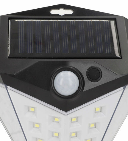 Set of six Aktive outdoor garden solar lanterns, 15x15x7 cm, decorative for outdoor lighting and garden decor.