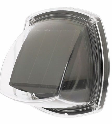 Set of six Aktive outdoor garden decorative solar lamps, 8.5 x 9 x 5.5 cm, for enhancing outdoor spaces.