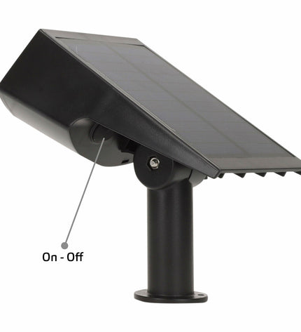 Set of six Aktive outdoor garden decorative solar lamps, 8 x 37 x 11 cm, designed for outdoor lighting and garden decor.