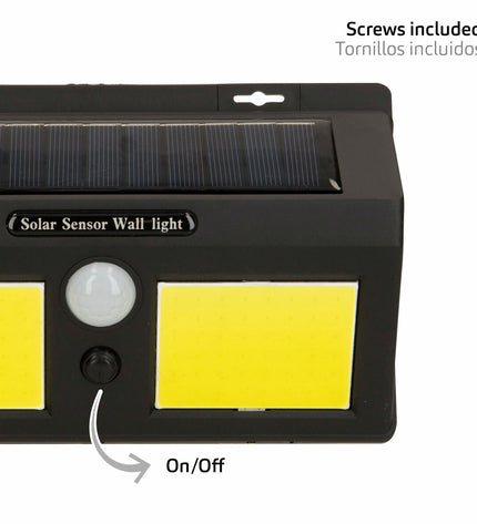 Set of six Aktive outdoor garden LED lanterns, 19x12x4.5cm, decorative outdoor lighting for garden or patio decor.